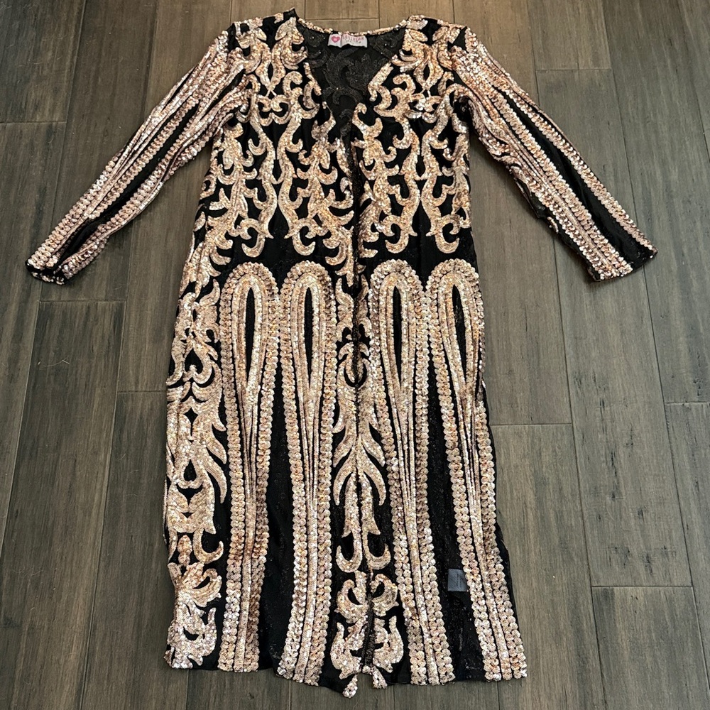 Sequin duster - image 1